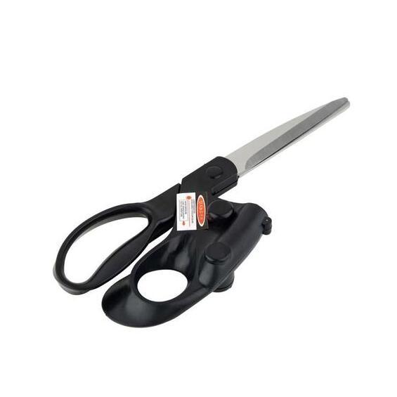 Flag Village Professional Laser Guided Scissors For Home Crafts Wrapping Gifts Fabric Sewing Cut Straight Fast Scissor Shear
