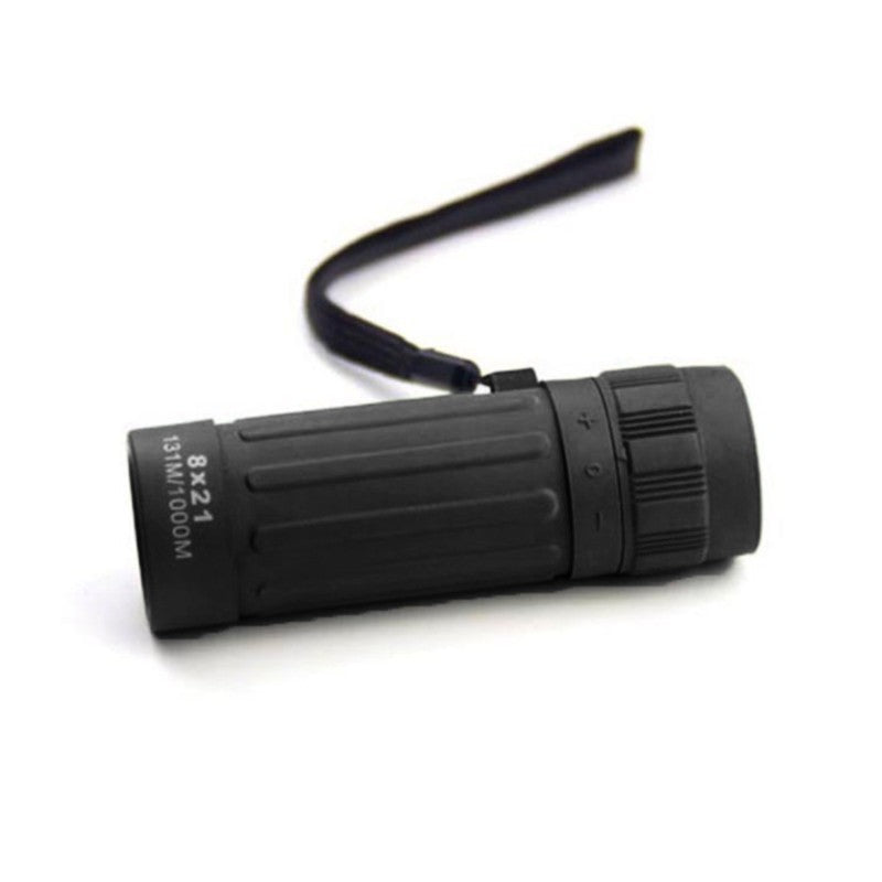 Flag Village 1Pcs Protable Monocular Mini FT Handheld Telescope 8x21 Scope Hiking Hunting Camping Sports