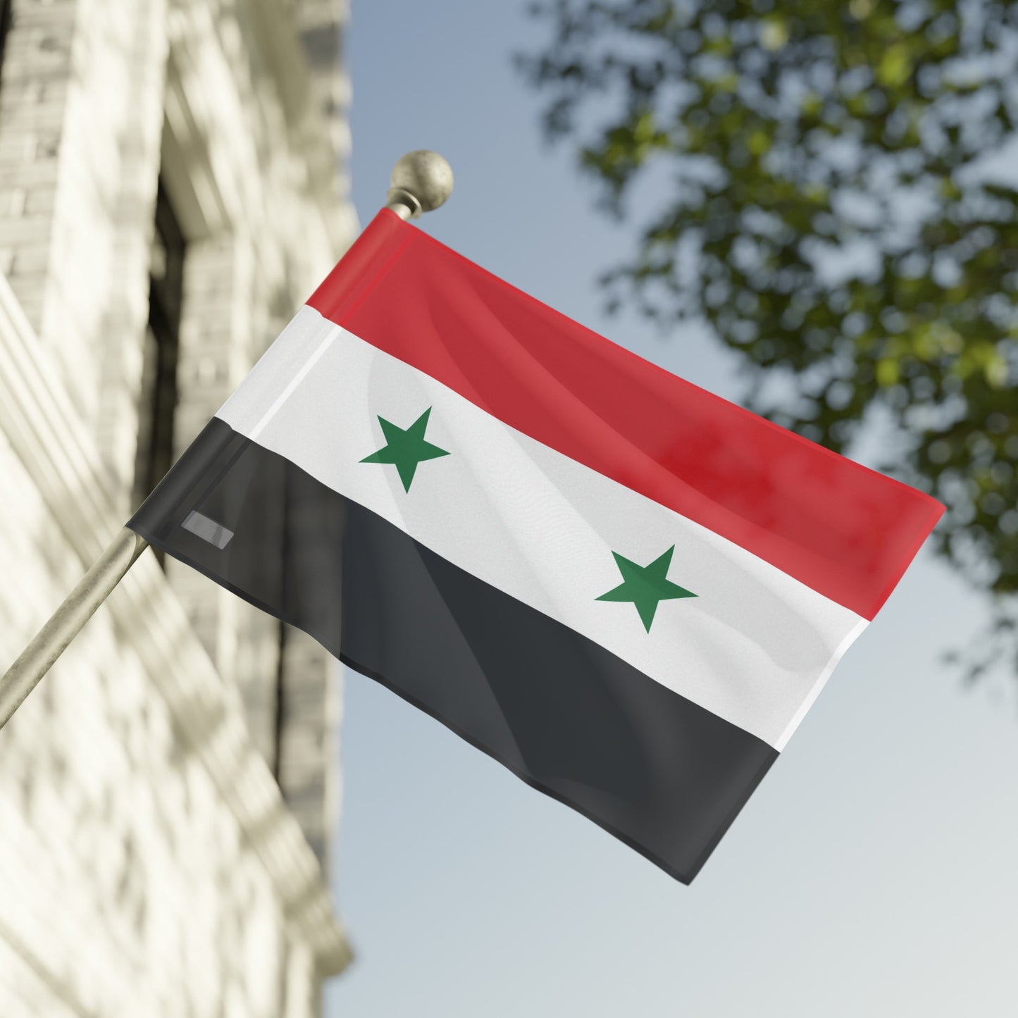 Flag Village Syria Flag 18" x 12" / 36" x 24" / 60" x 36"