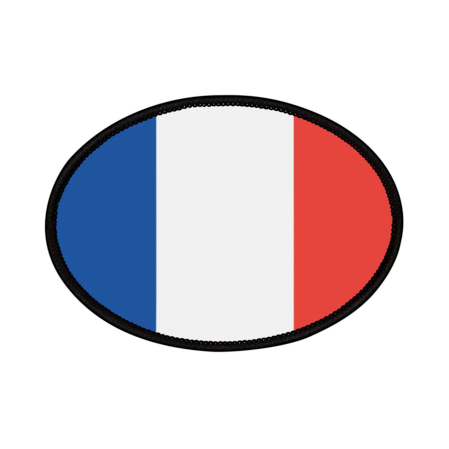 Flag Village France Flag Embroidery Iron-On Patches