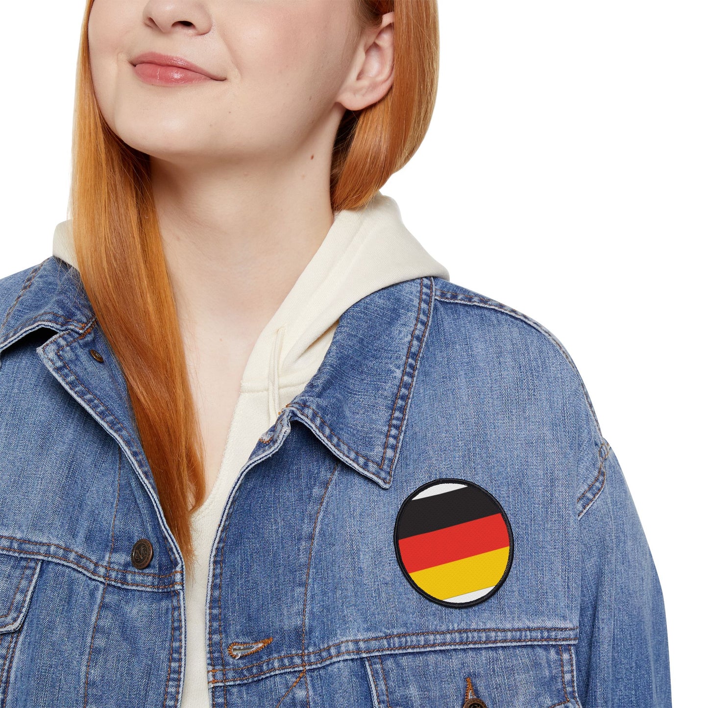 Flag Village Germany Flag Embroidery Iron-On Patches