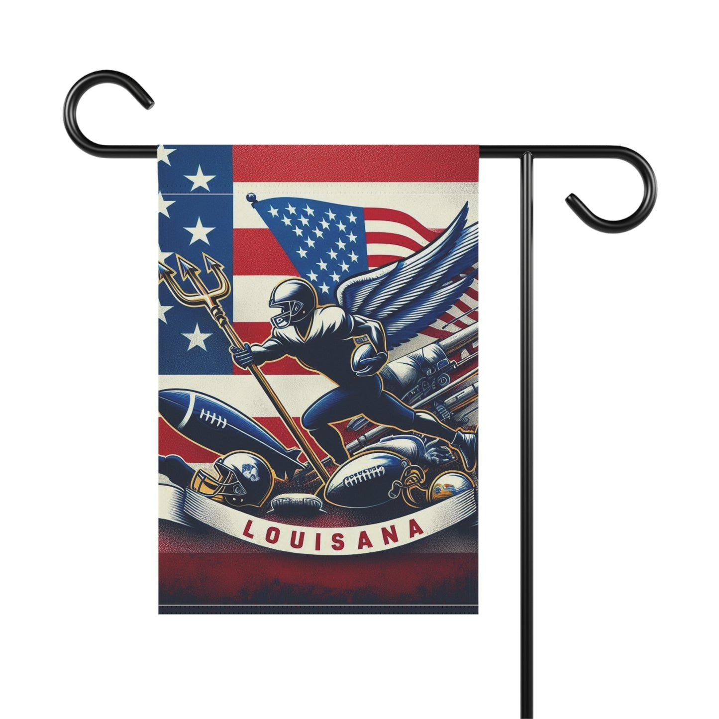 Flag Village Louisiana State Flag Sporting Garden & House Banner LA0002
