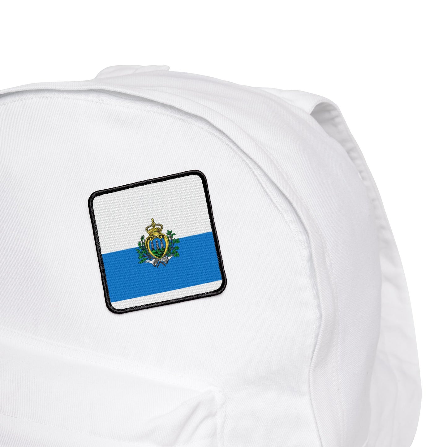 Flag Village San Marino Flag Embroidery Iron-On Patches