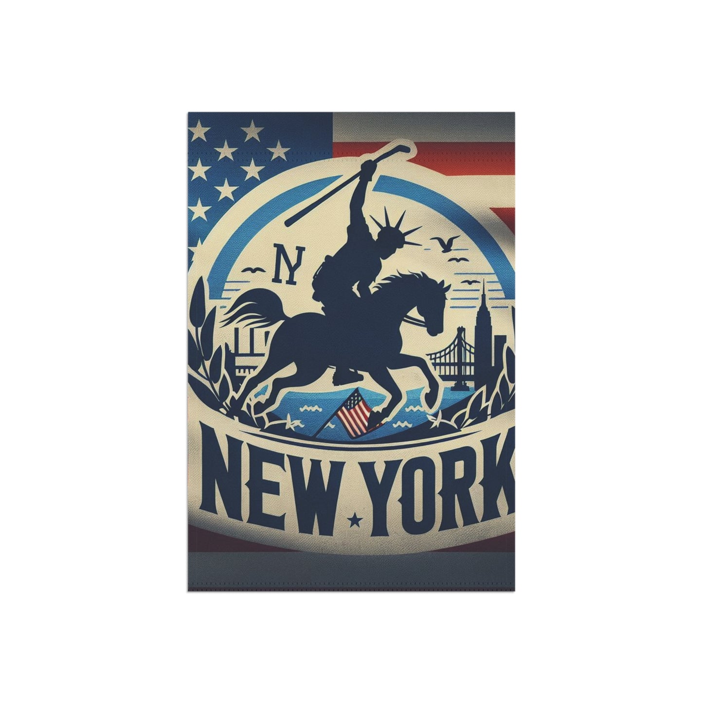 Flag Village New York State Flag Sporting Garden & House Banner NY0002