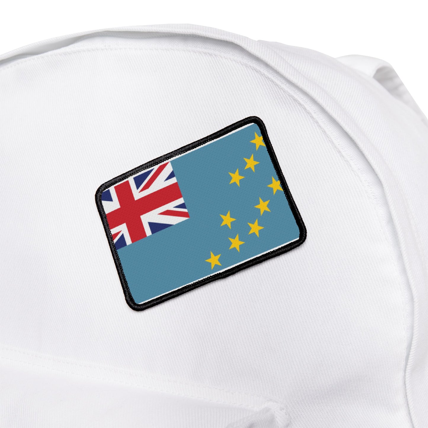 Flag Village Tuvalu Flag Embroidery Iron-On Patches