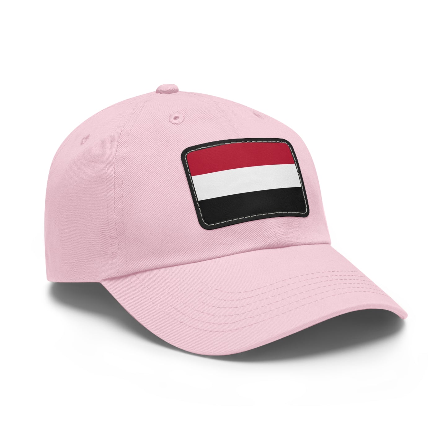 Flag Village Yemen Flag Hat Cap with Leather Patch
