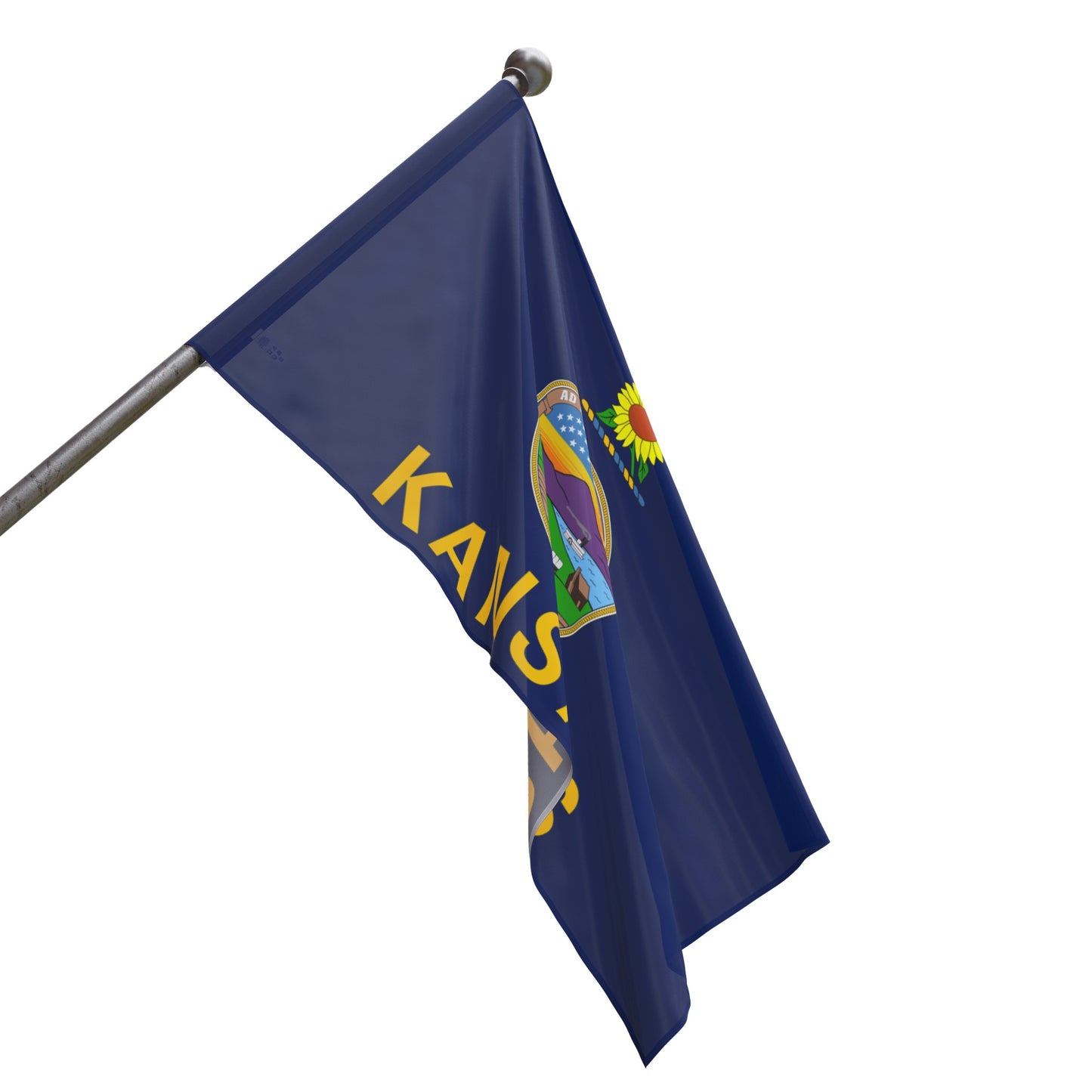 Flag Village USA Kansas State Flag 18" x 12" / 36" x 24" / 60" x 36"