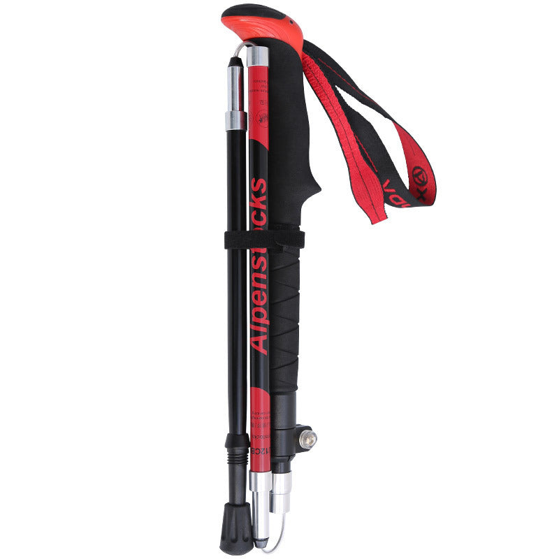 Flag Village Ultralight carbon trekking poles for outdoor hiking