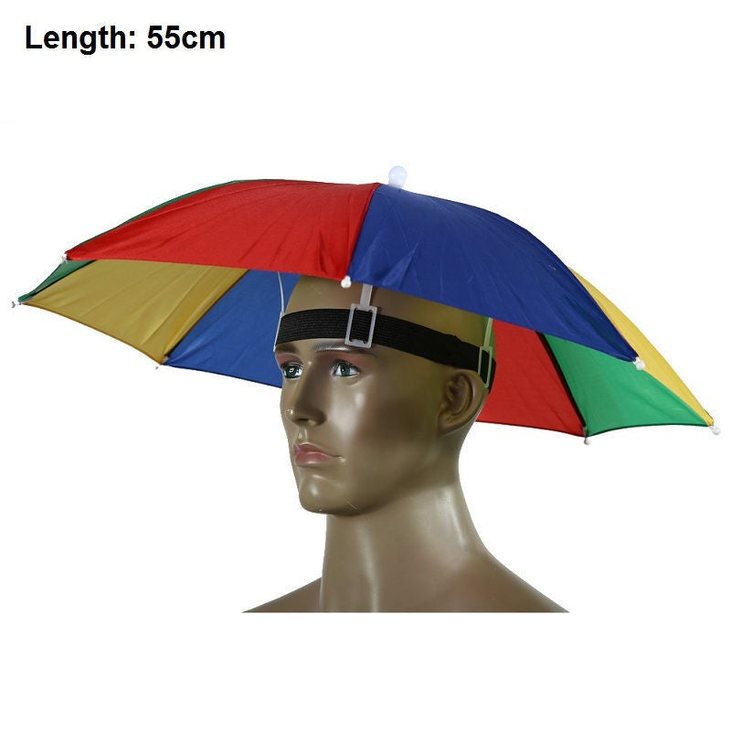 Flag Village 55 65cm Outdoor Fishing Sunshade Waterproof Camping Hiking Fishing Holiday Folding Sunhat