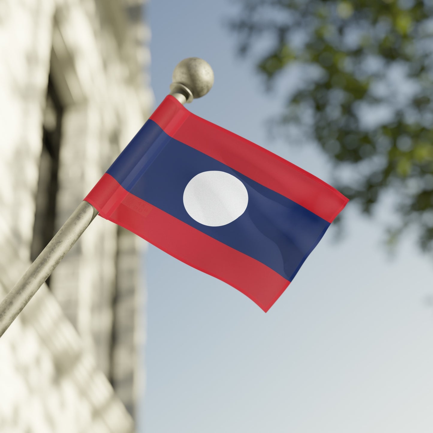 Flag Village Laos Flag 18" x 12" / 36" x 24" / 60" x 36"