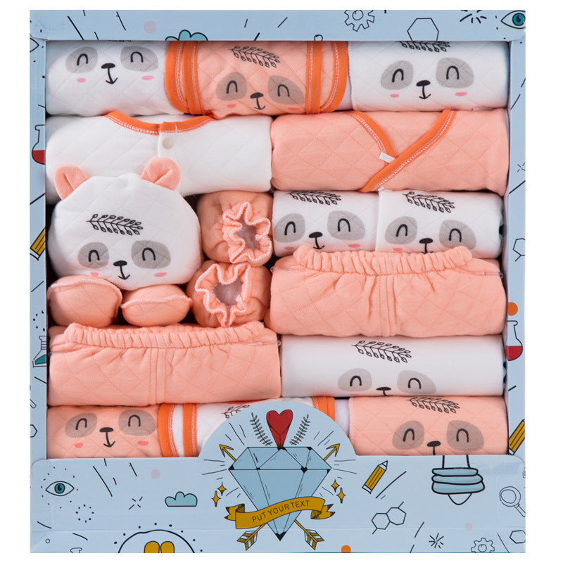 Flag Village Baby Clothes Cotton Newborn Gift Box Set