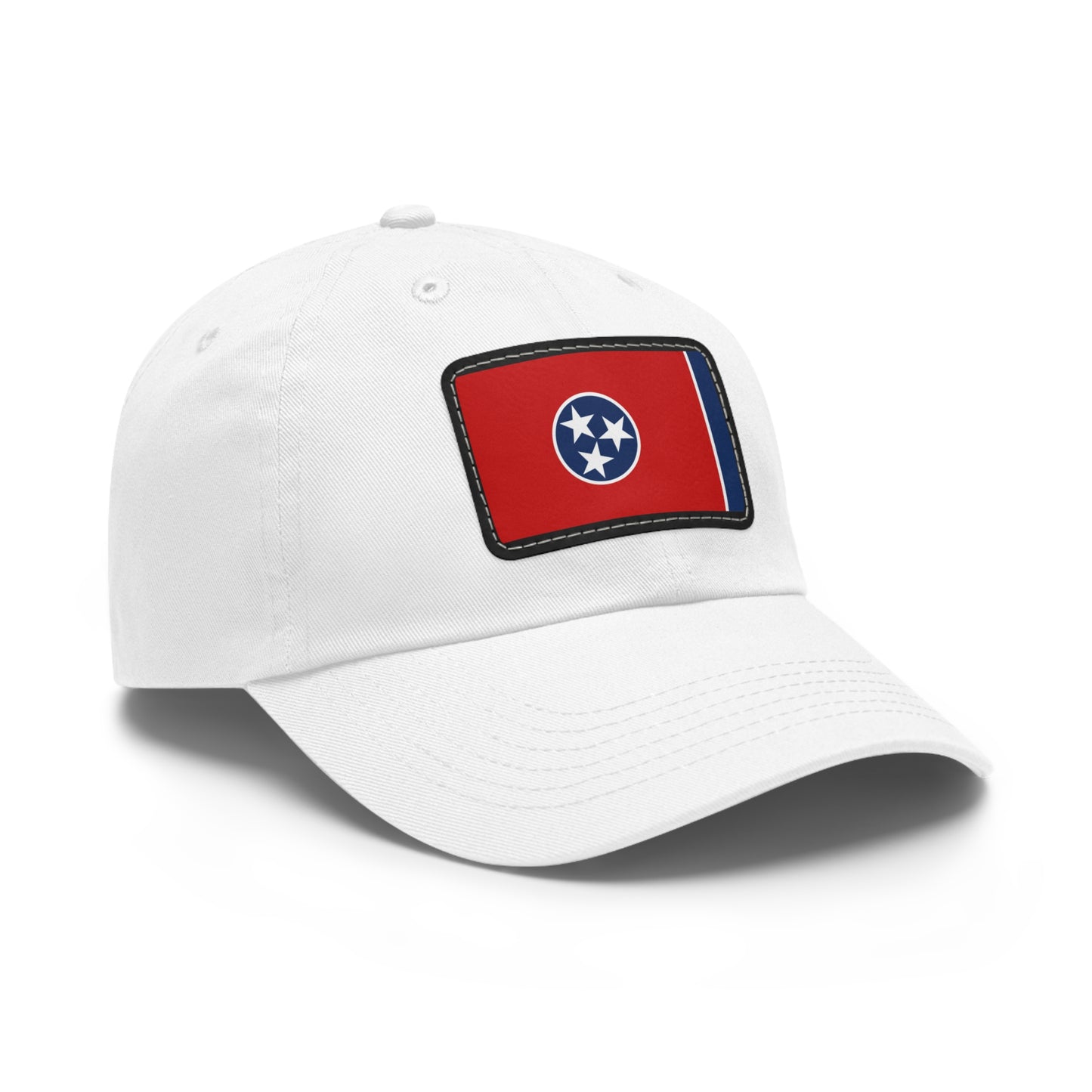 Flag Village USA Tennessee State Flag Hat Cap with Leather Patch