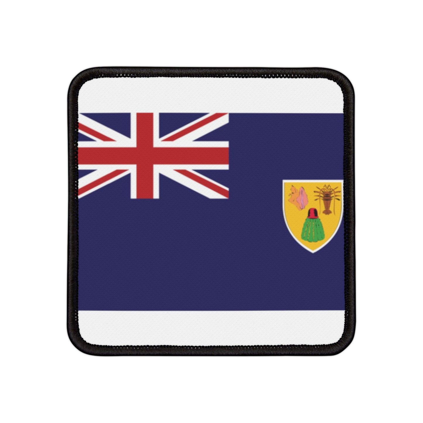Flag Village Turks And Caicos Islands Flag Embroidery Iron-On Patches