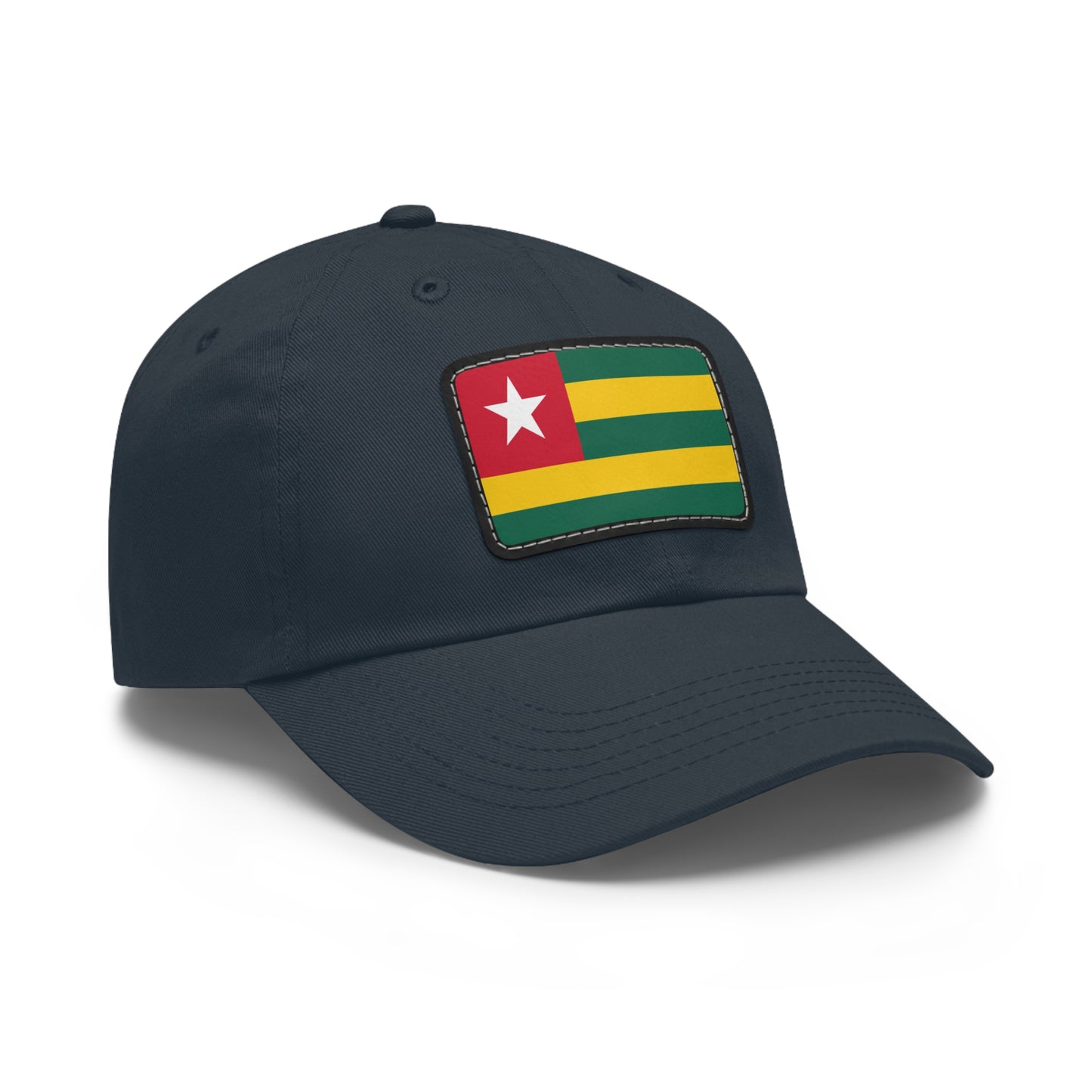 Flag Village Togo Flag Hat Cap with Leather Patch