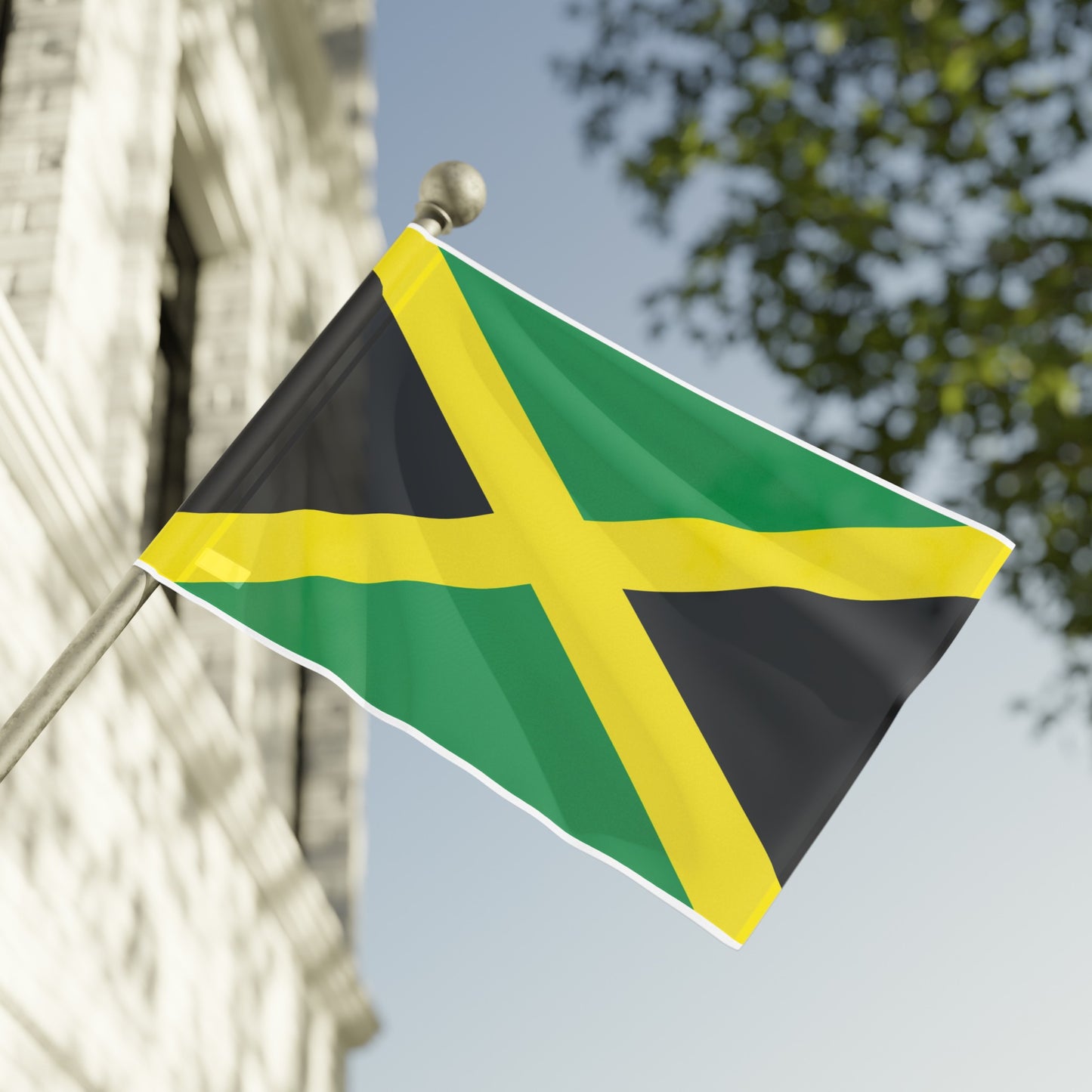 Flag Village Jamaica Flag 18" x 12" / 36" x 24" / 60" x 36"