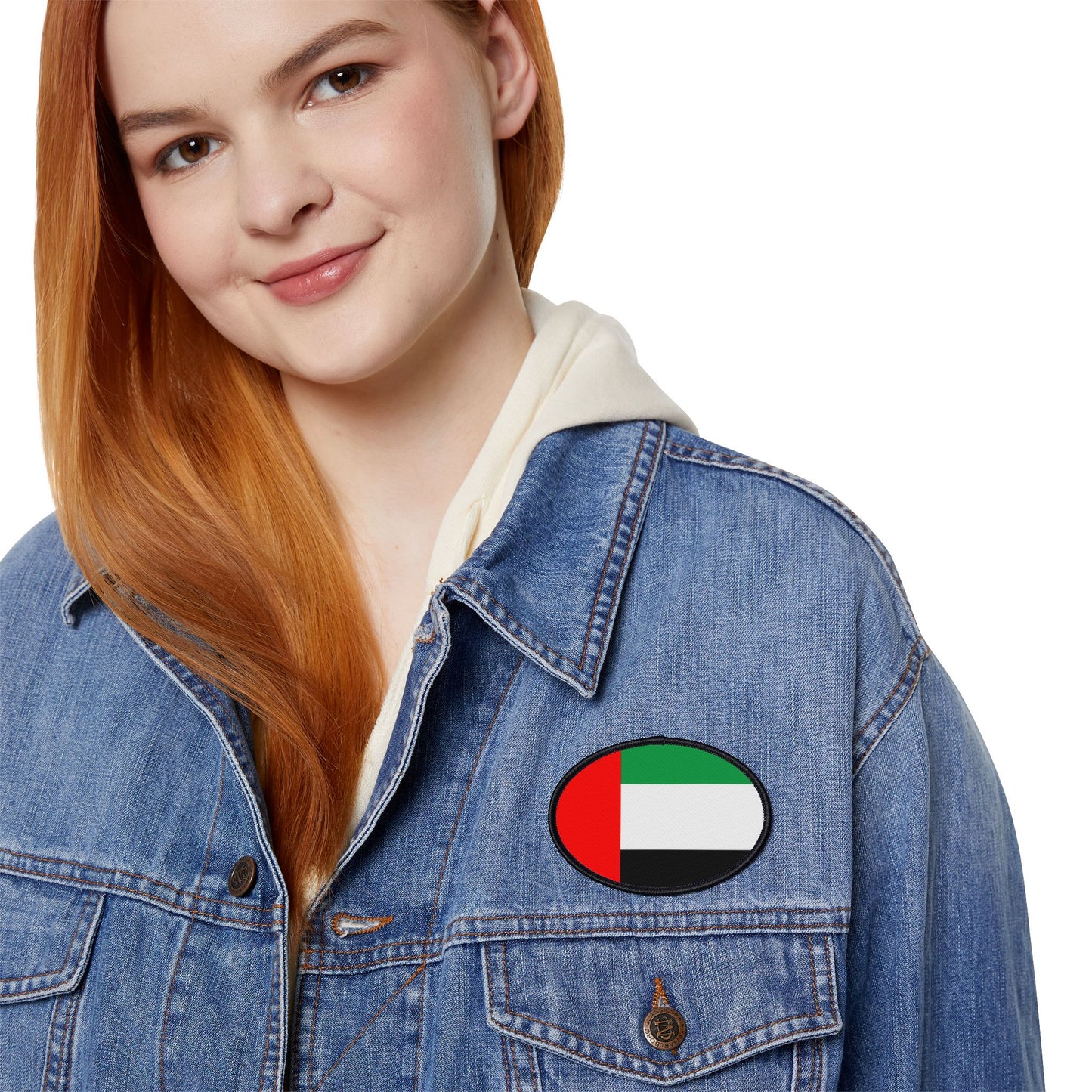 Flag Village United Arab Emirates Flag Embroidery Iron-On Patches