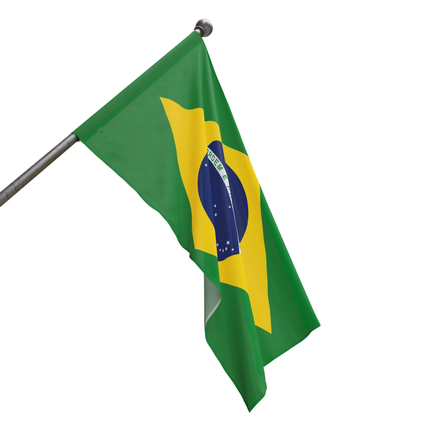 Flag Village South America Brazil Flag