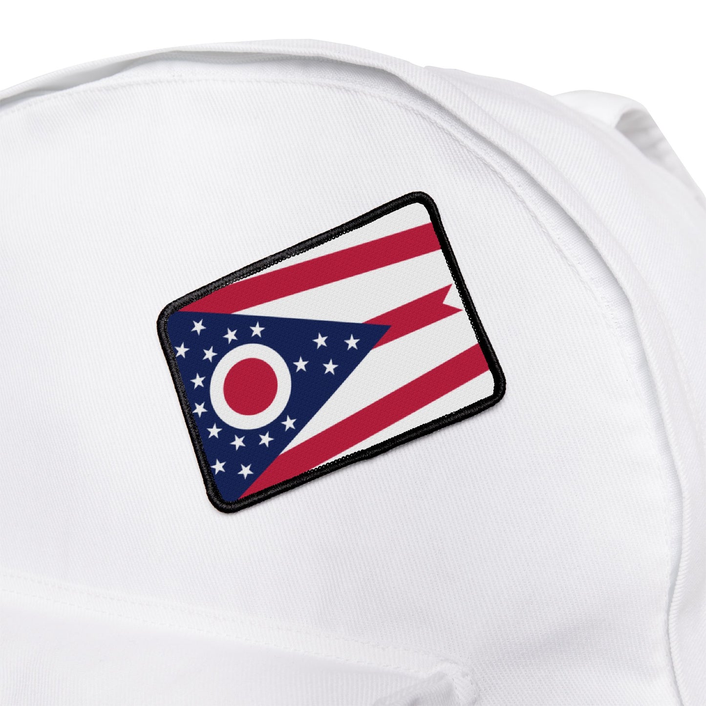 Flag Village Ohio State Flag Embroidery Iron-On Patches