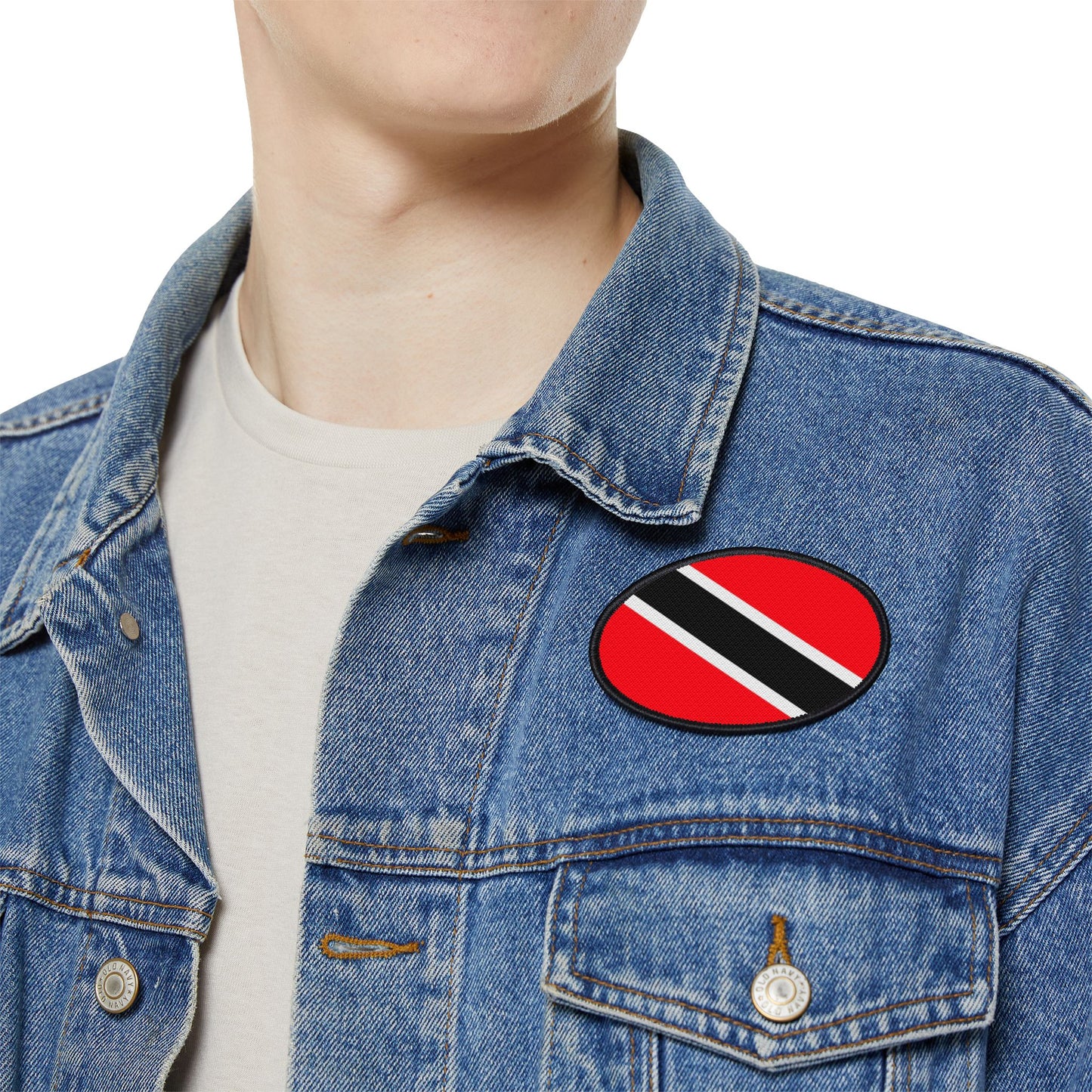 Flag Village Trinidad And Tobago Flag Embroidery Iron-On Patches