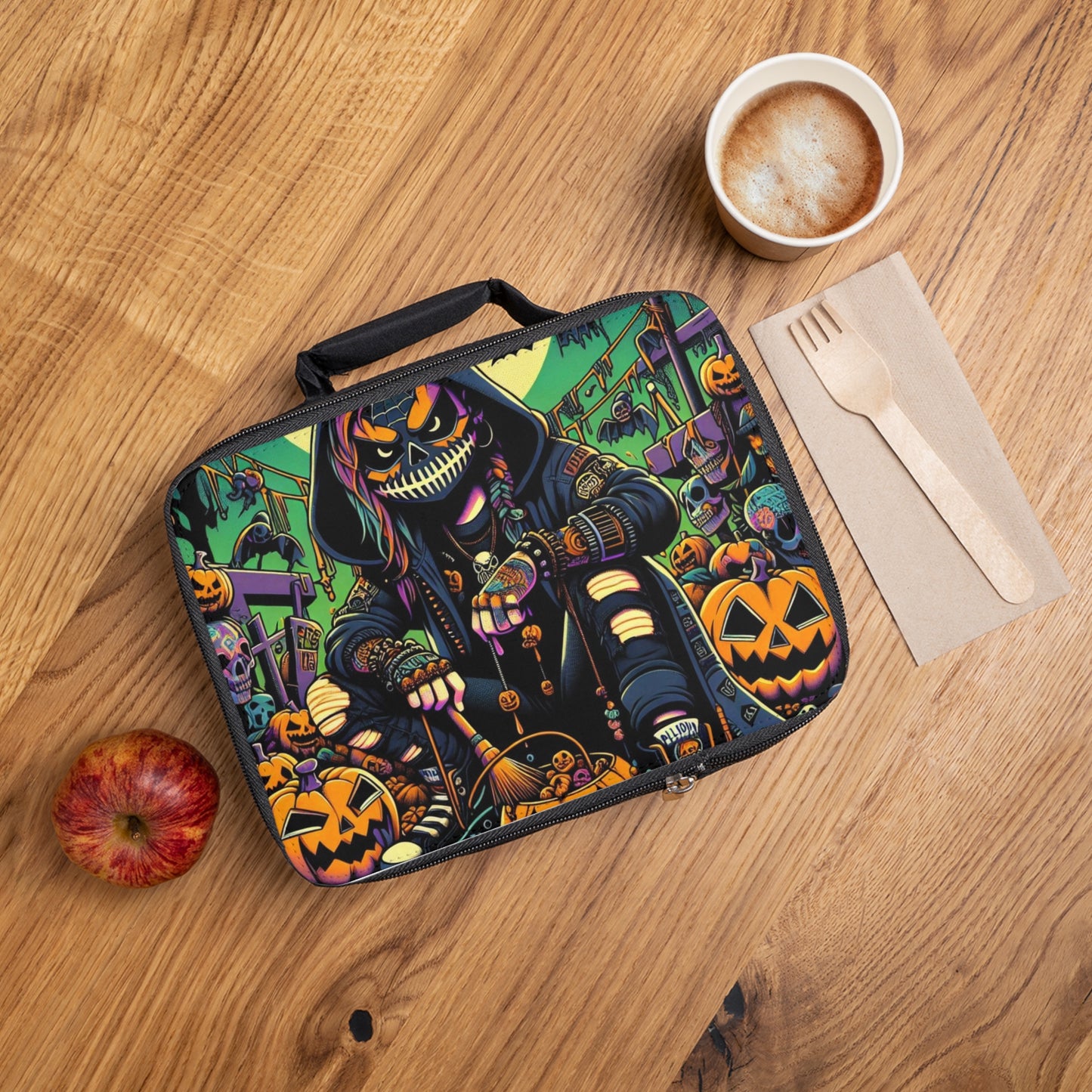 Flag Village Halloween Witch Lunch Bag HW0118