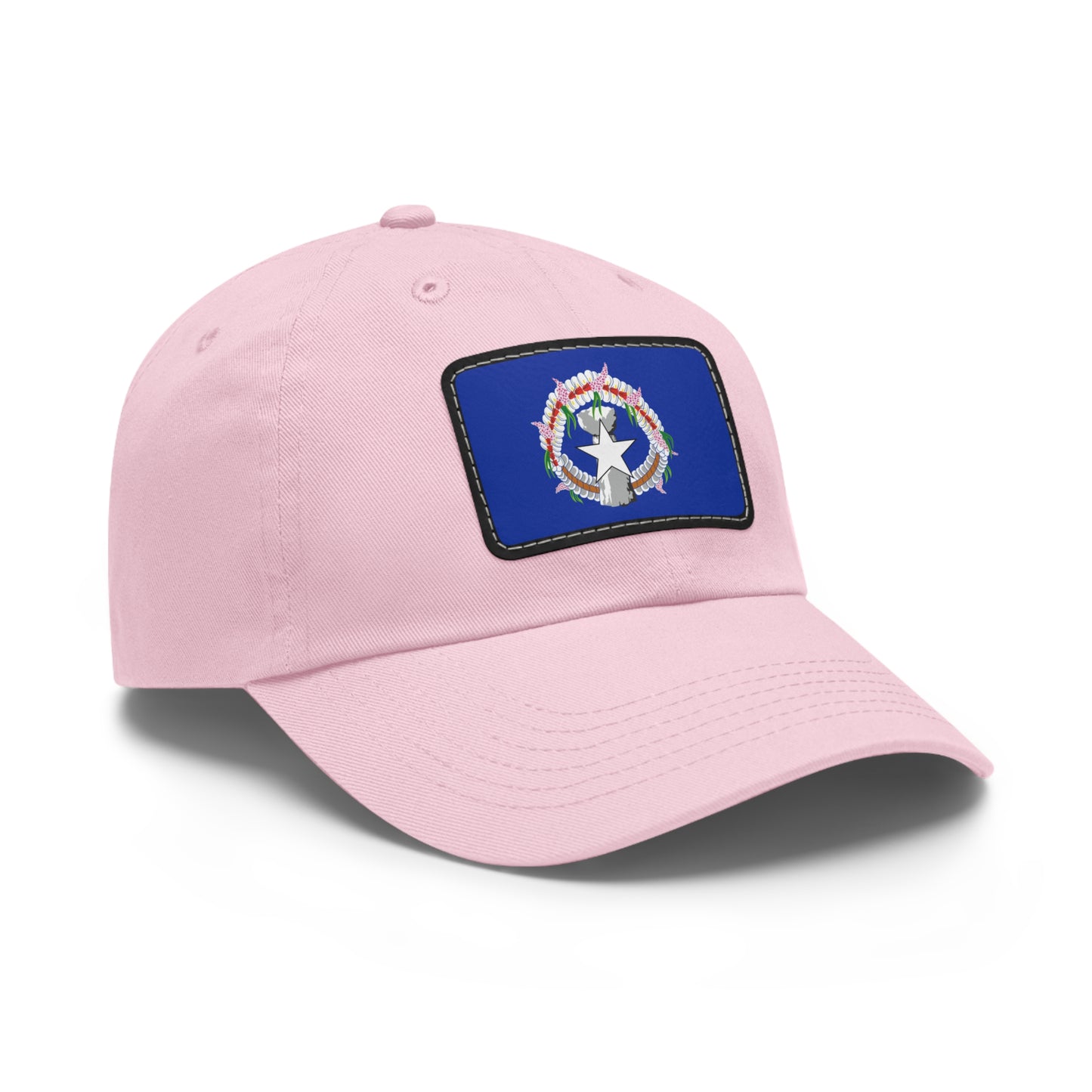 Flag Village USA Northern Mariana Islands State Flag Hat Cap with Leather Patch
