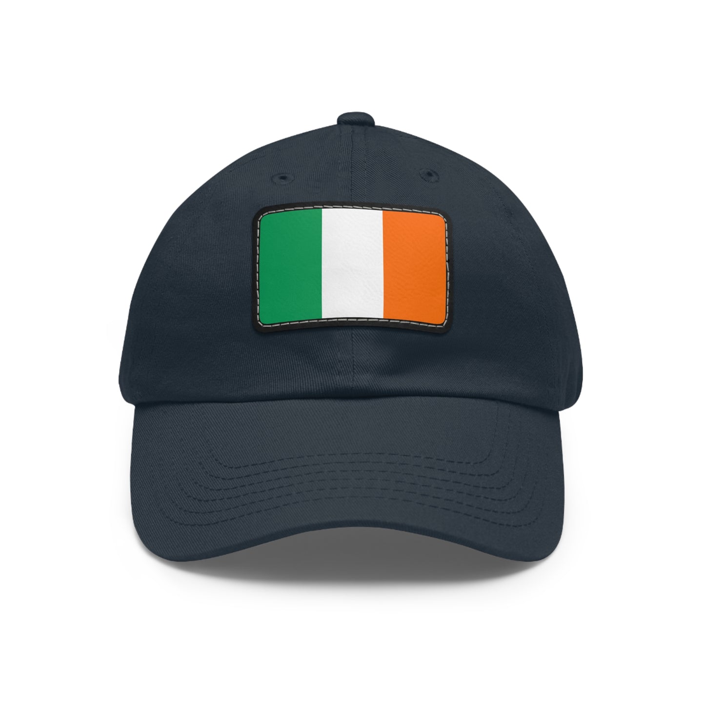 Flag Village Ireland Flag Hat Cap with Leather Patch