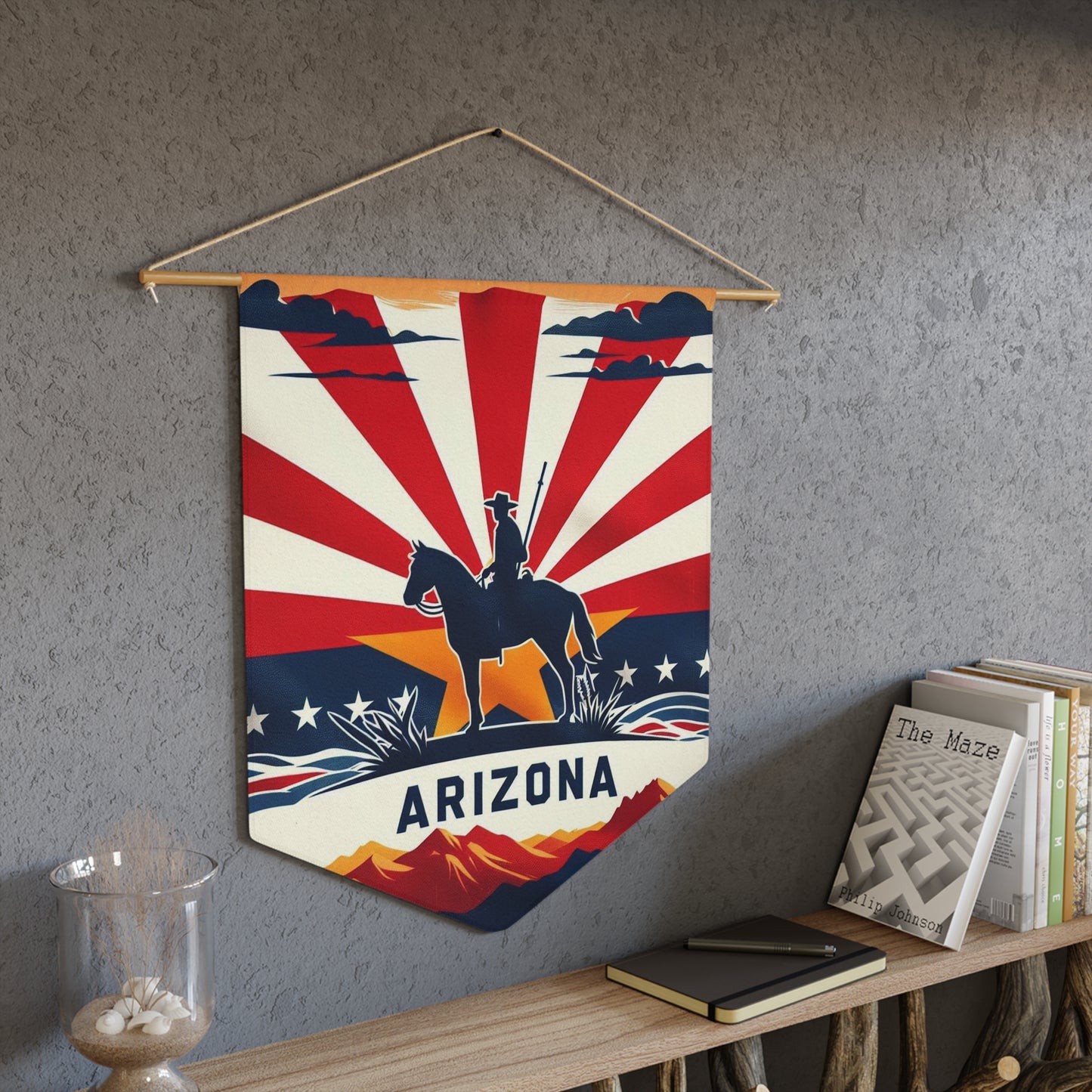 Flag Village Arizona State Flag Pennant Sporting Home Wall decoration AZ0001