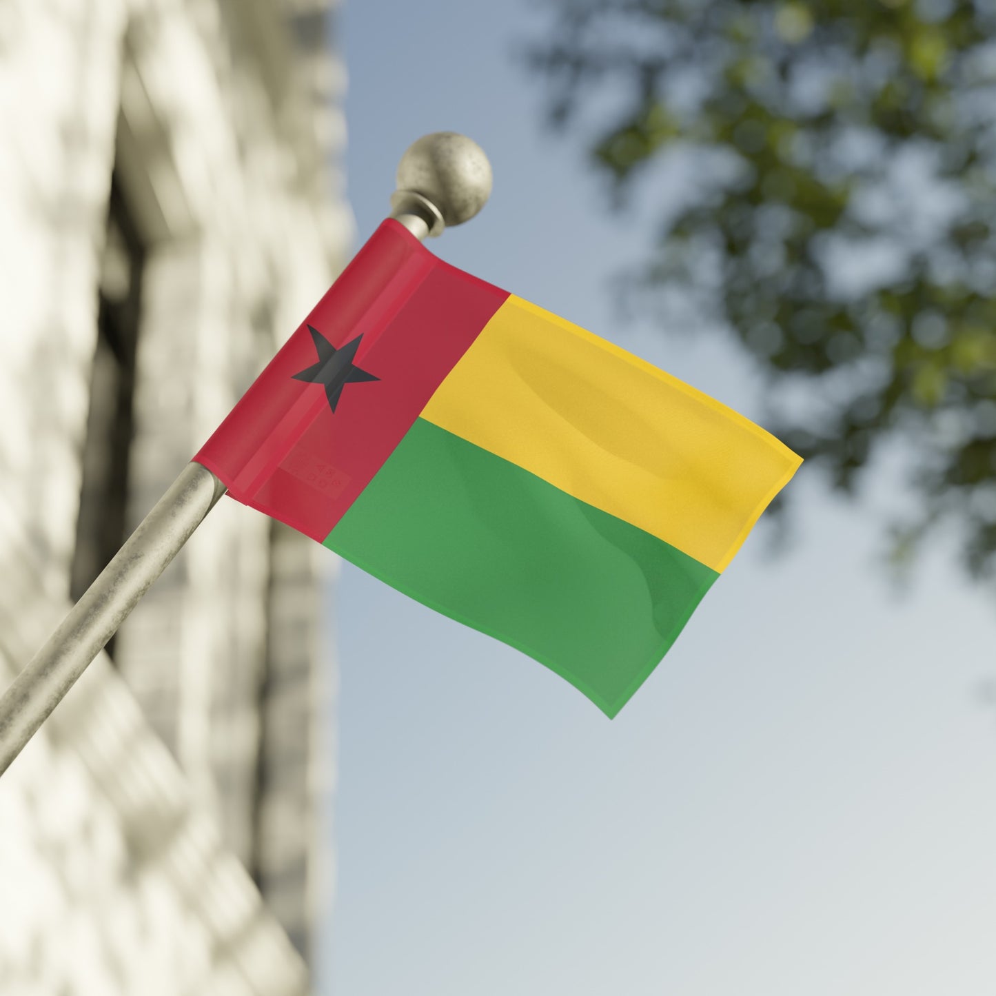 Flag Village Guinea-Bissau Flag 18" x 12" / 36" x 24" / 60" x 36"