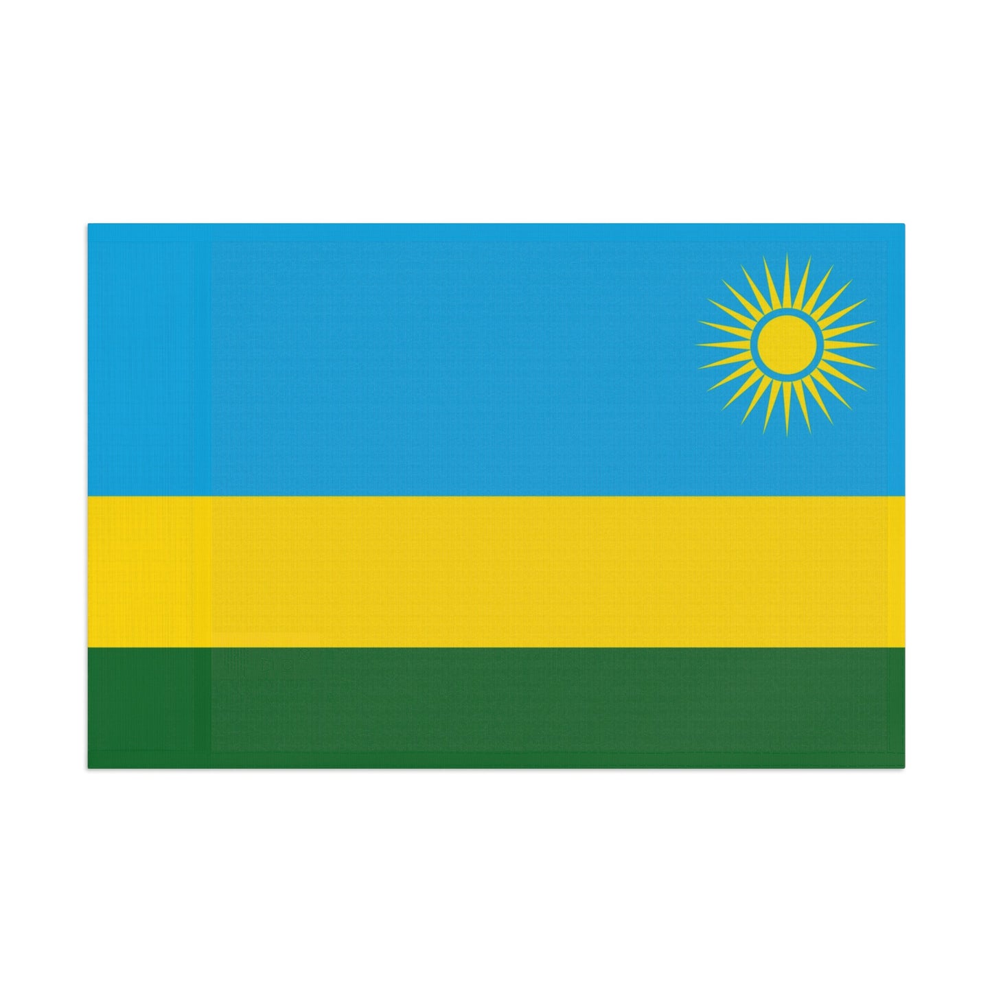 Flag Village Rwanda Flag 18" x 12" / 36" x 24" / 60" x 36"