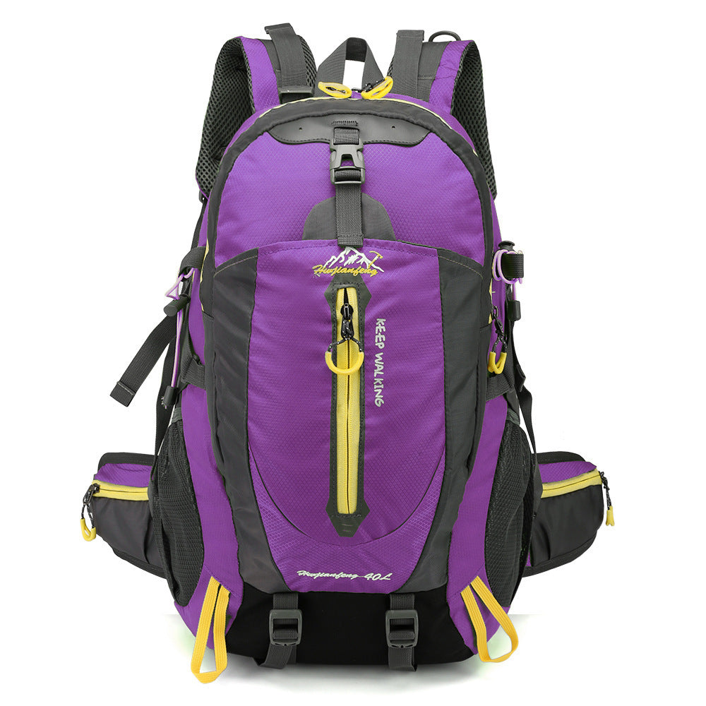 Flag Village New Outdoor Sports Backpack 40L Hiking Backpack Hiking Cross-country Package Hiking Backpack