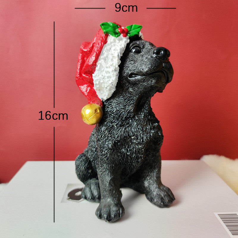 Flag Village Christmas Gifts Resin Christmas Snowman Night Light Decoration Christmas Gifts Crafts