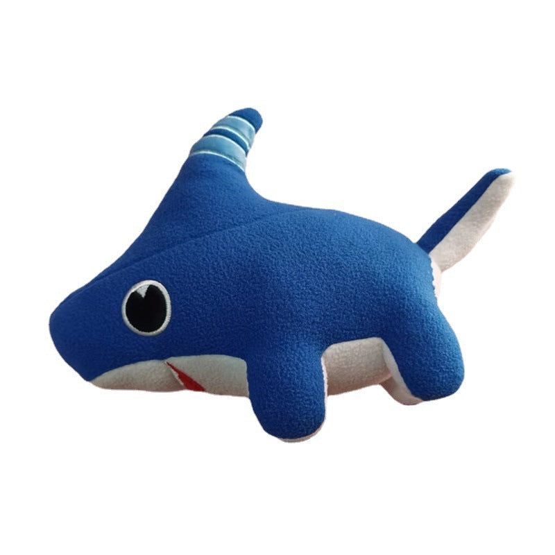Flag Village Shark Dog Funny Doll Children's Holiday Gifts Plush Toy