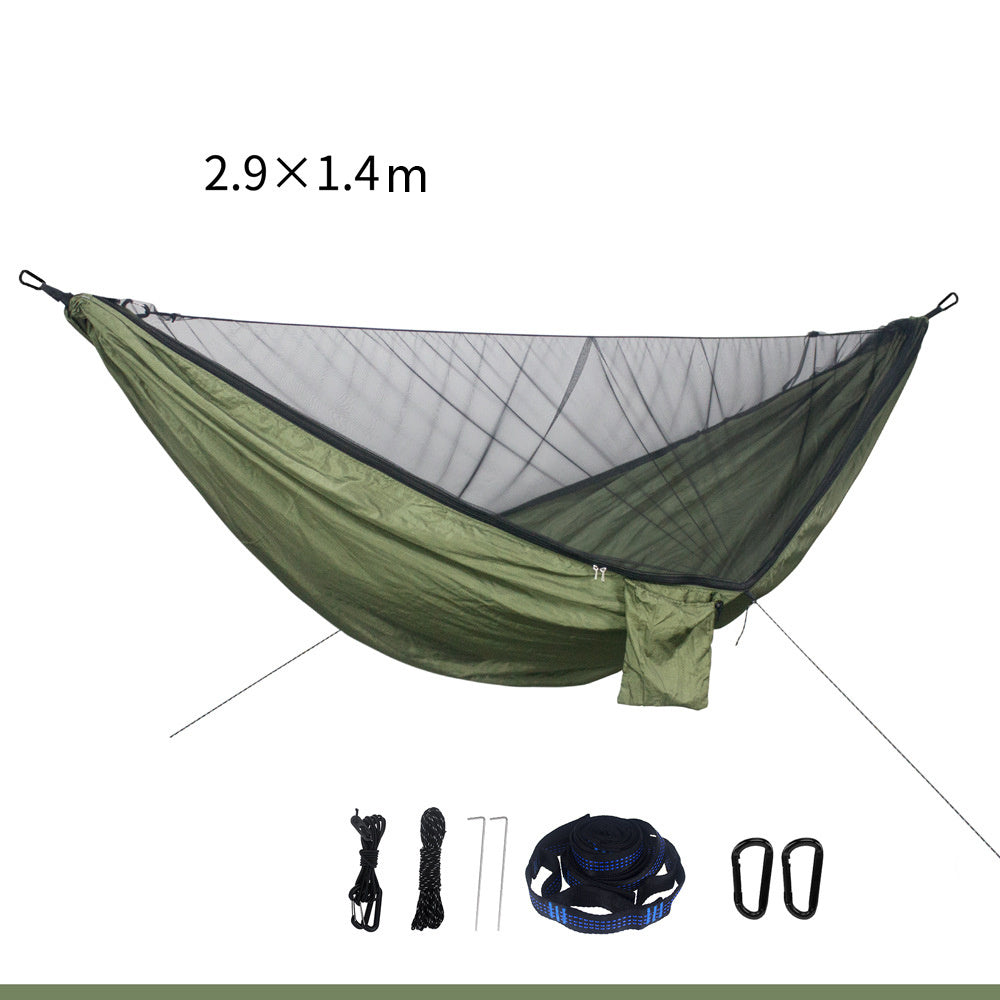 Flag Village Anti-mosquito outdoor camping hammock