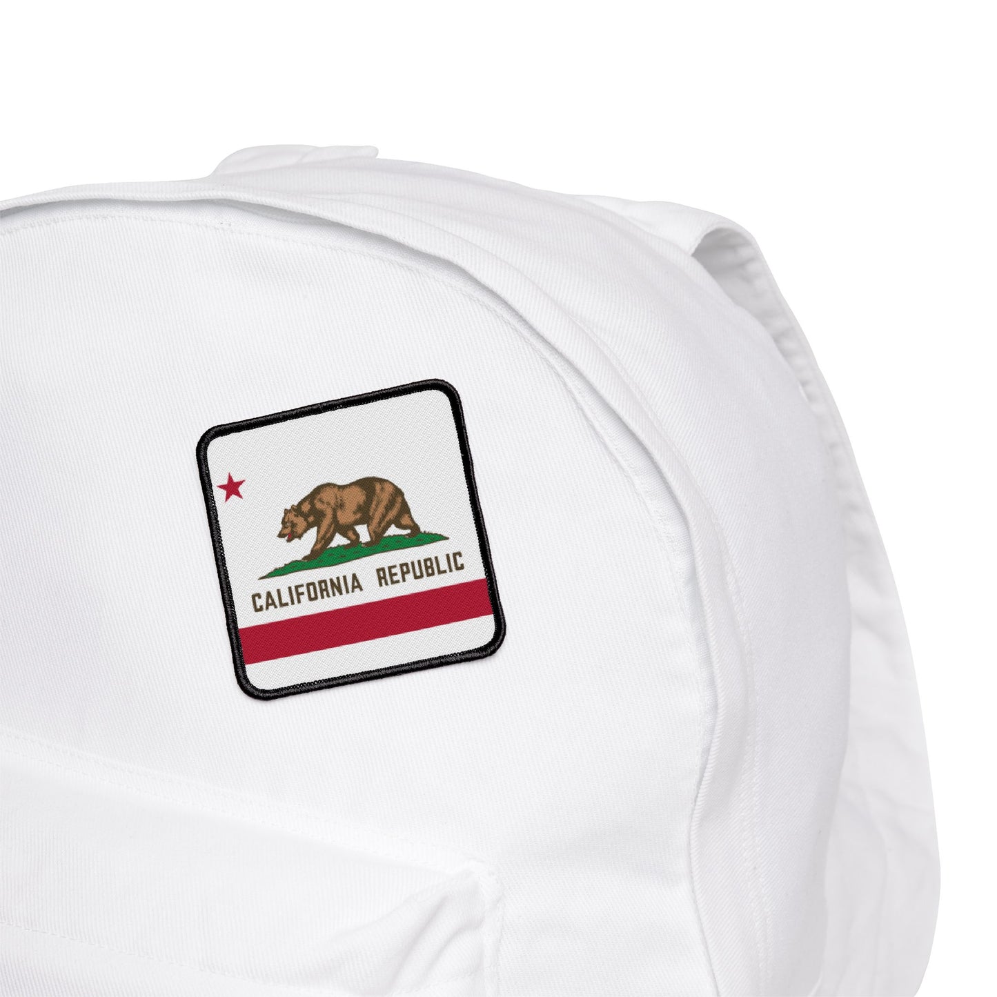 Flag Village California State Flag Embroidery Iron-On Patches