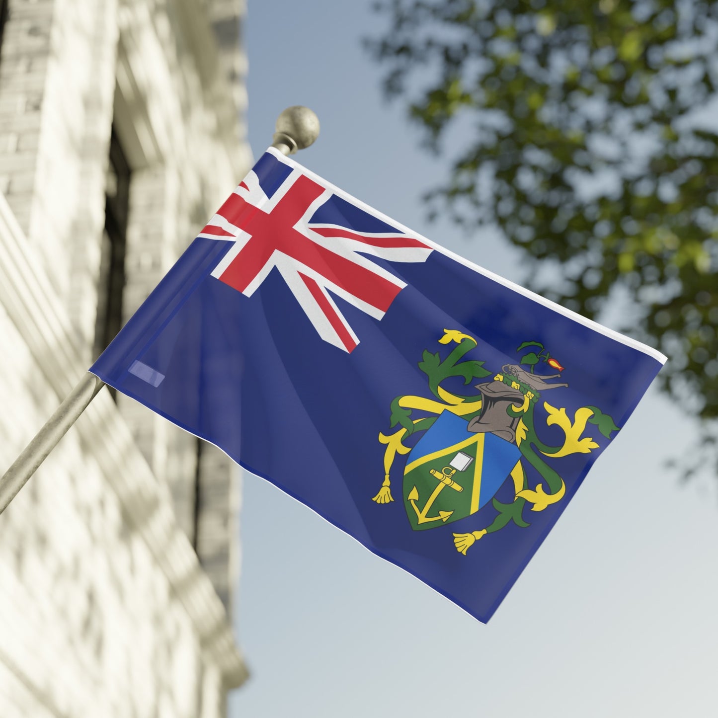 Flag Village Pitcairn Flag 18" x 12" / 36" x 24" / 60" x 36"