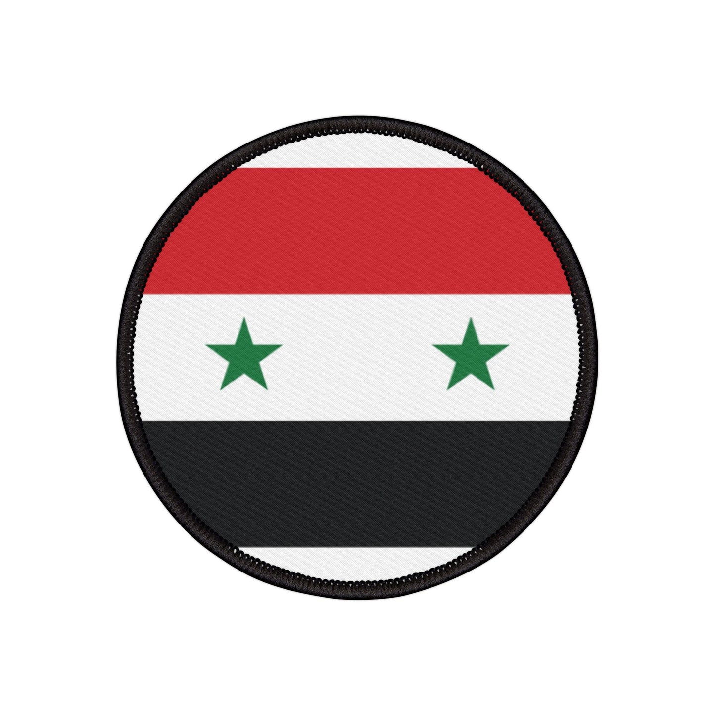 Flag Village Syria Flag Embroidery Iron-On Patches