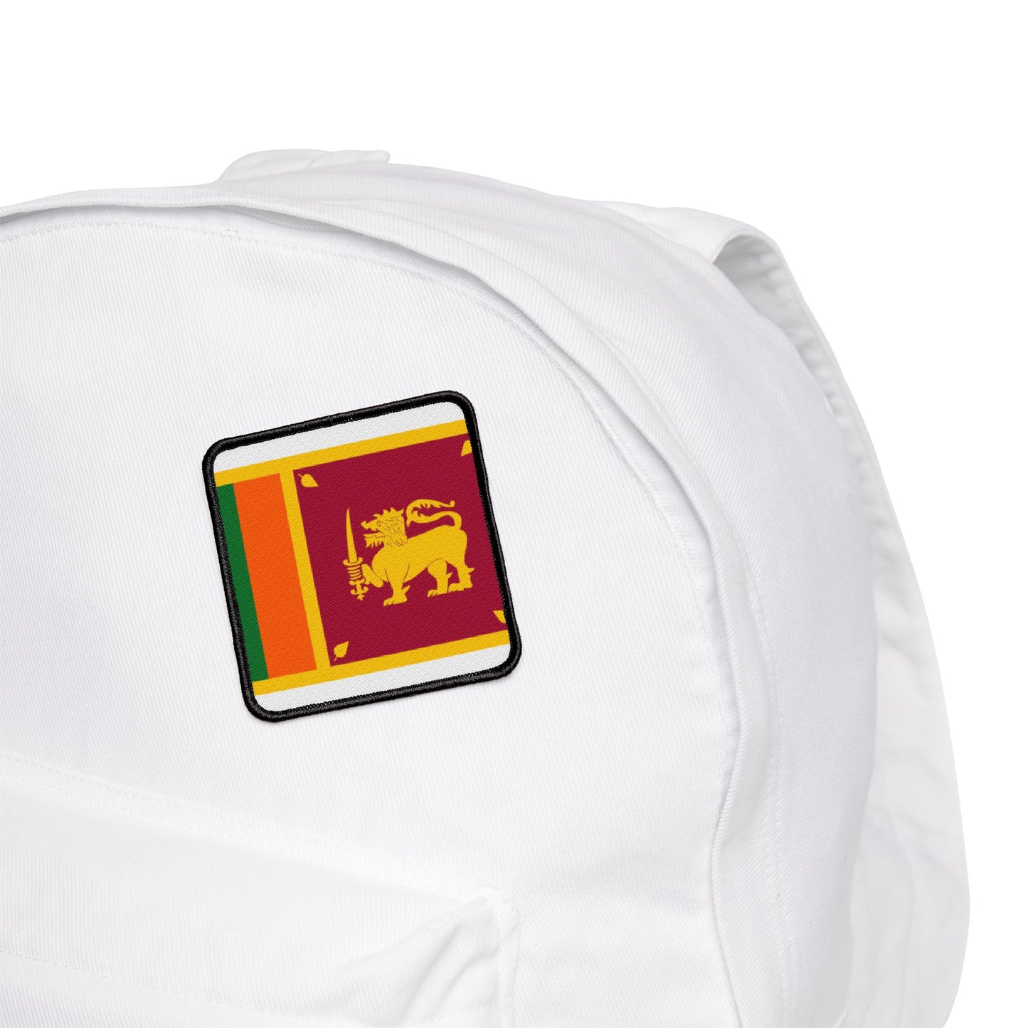 Flag Village Sri Lanka Flag Embroidery Iron-On Patches