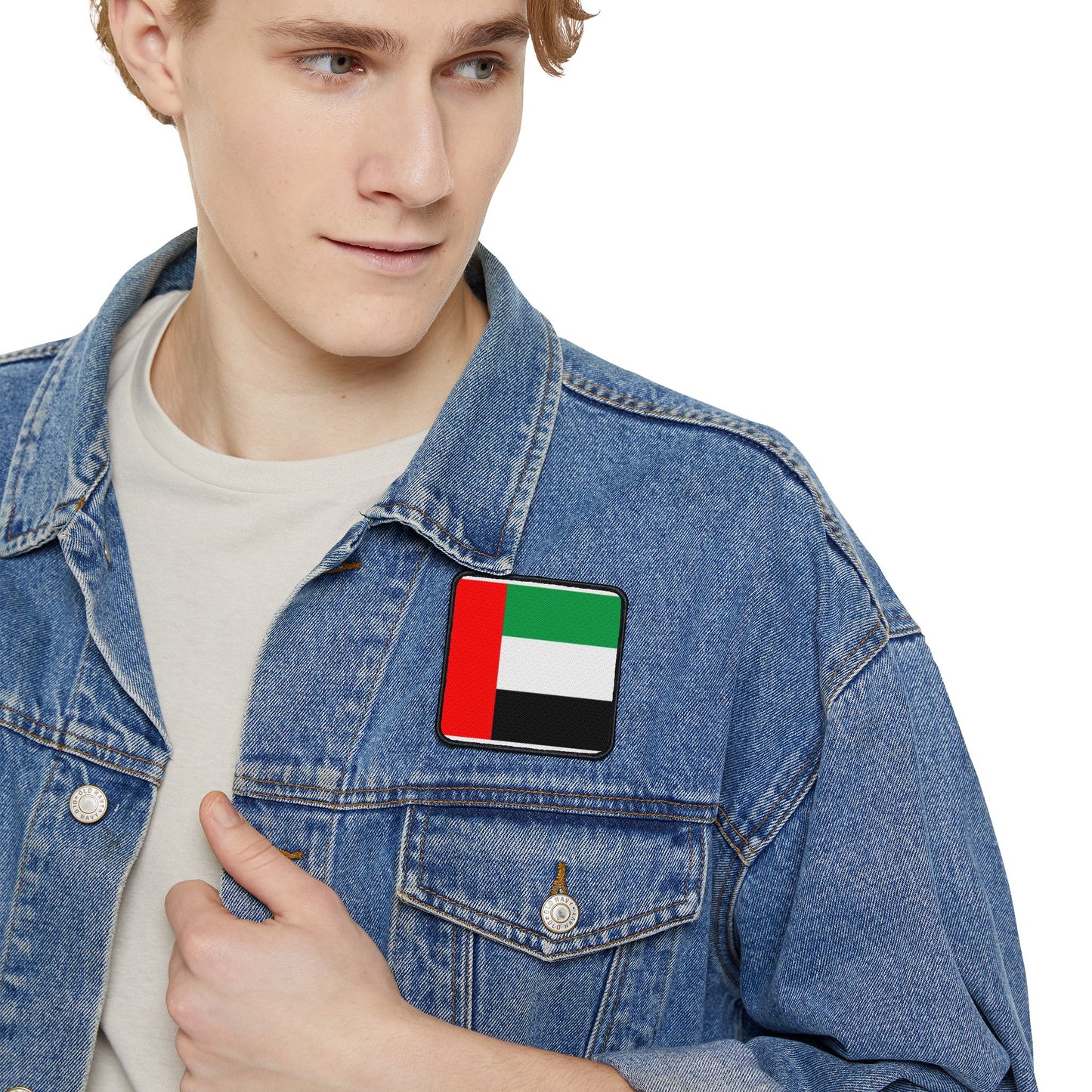 Flag Village United Arab Emirates Flag Embroidery Iron-On Patches