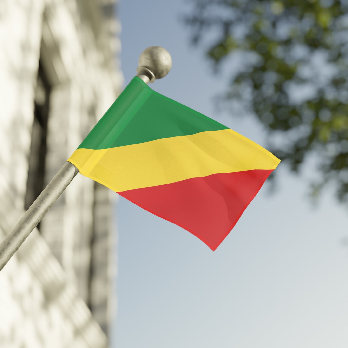 Flag Village Congo Flag 18" x 12" / 36" x 24" / 60" x 36"
