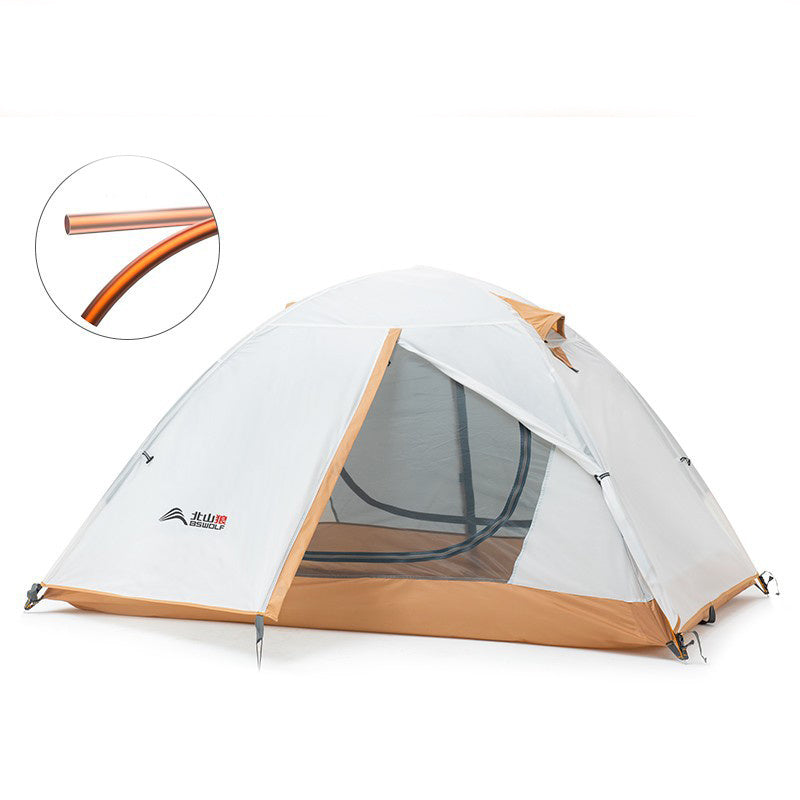Flag Village Outdoor Portable Single Double Camping Tent