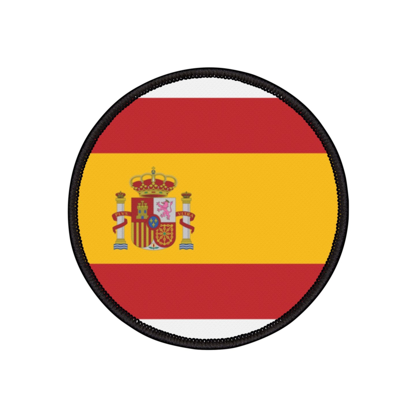 Flag Village Spain Flag Embroidery Iron-On Patches