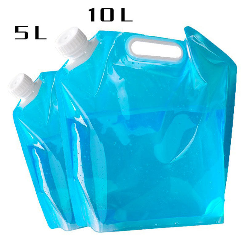 Flag Village PVC Outdoor Camping Hiking Foldable Portable Water Bags Container