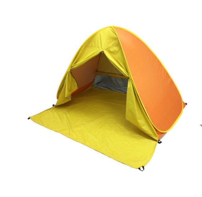Flag Village Sunscreen Shelter Tent Anti-UV Pop Up Beach Canopy Outdoor Camping Hiking Tent Travelling Easy Carrying Portable Parts