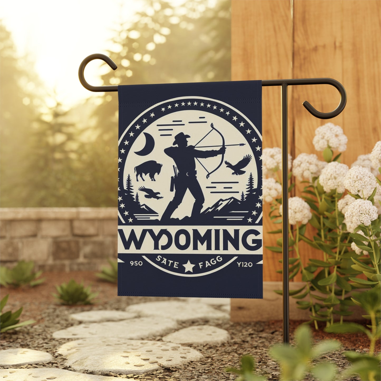 Flag Village Wyoming State Flag Sporting Garden & House Banner WY0004
