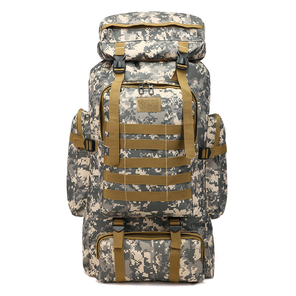 Flag Village Oxford Cloth Large Capacity Outdoor Sports Mountaineering Bag