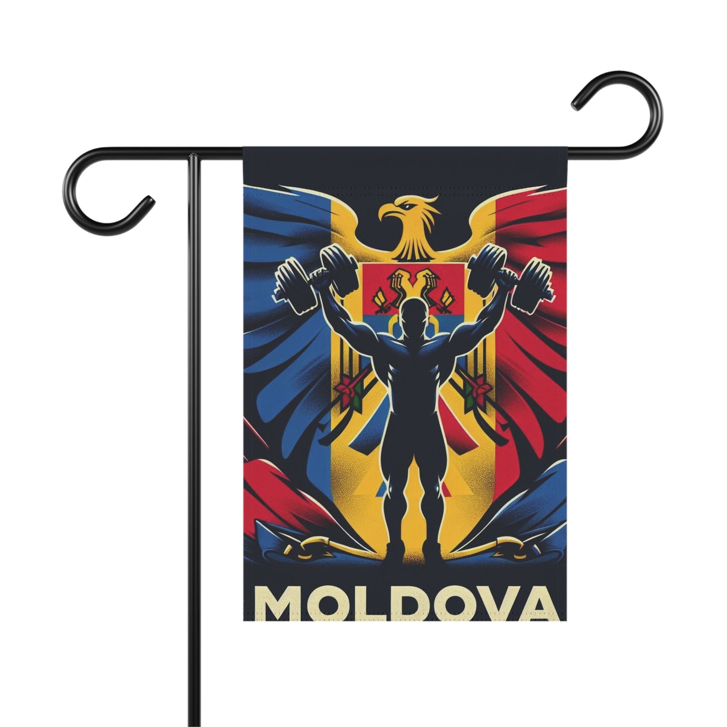 Flag Village Moldova Flag Sporting Garden & House Banner MDA0003