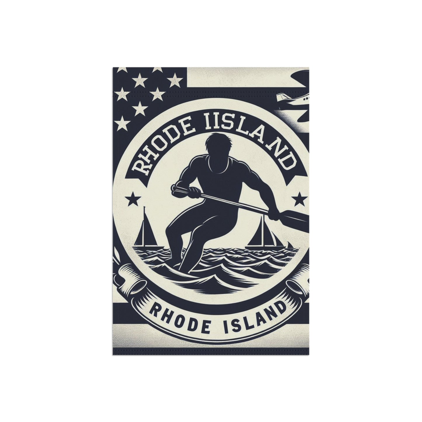 Flag Village Rhode Island State Flag Sporting Garden & House Banner RI0003