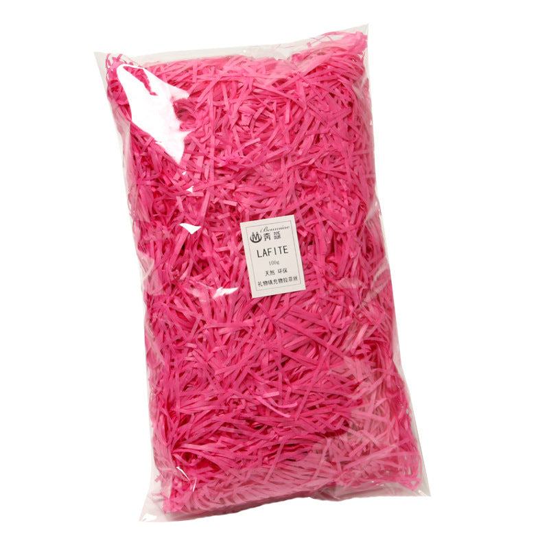 Flag Village Gift box decoration raffia shredded paper