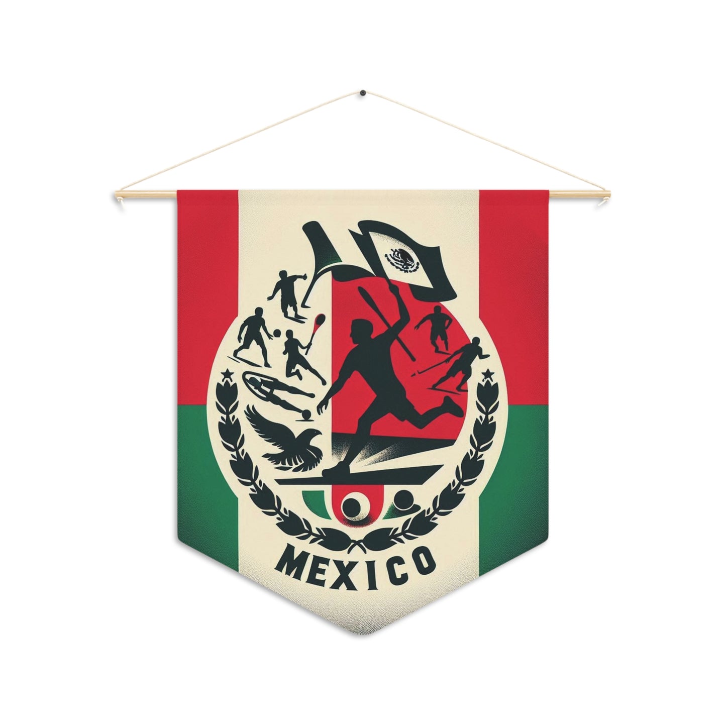 Flag Village MEXICO Flag Pennant Sporting Home Wall decoration MEX0001