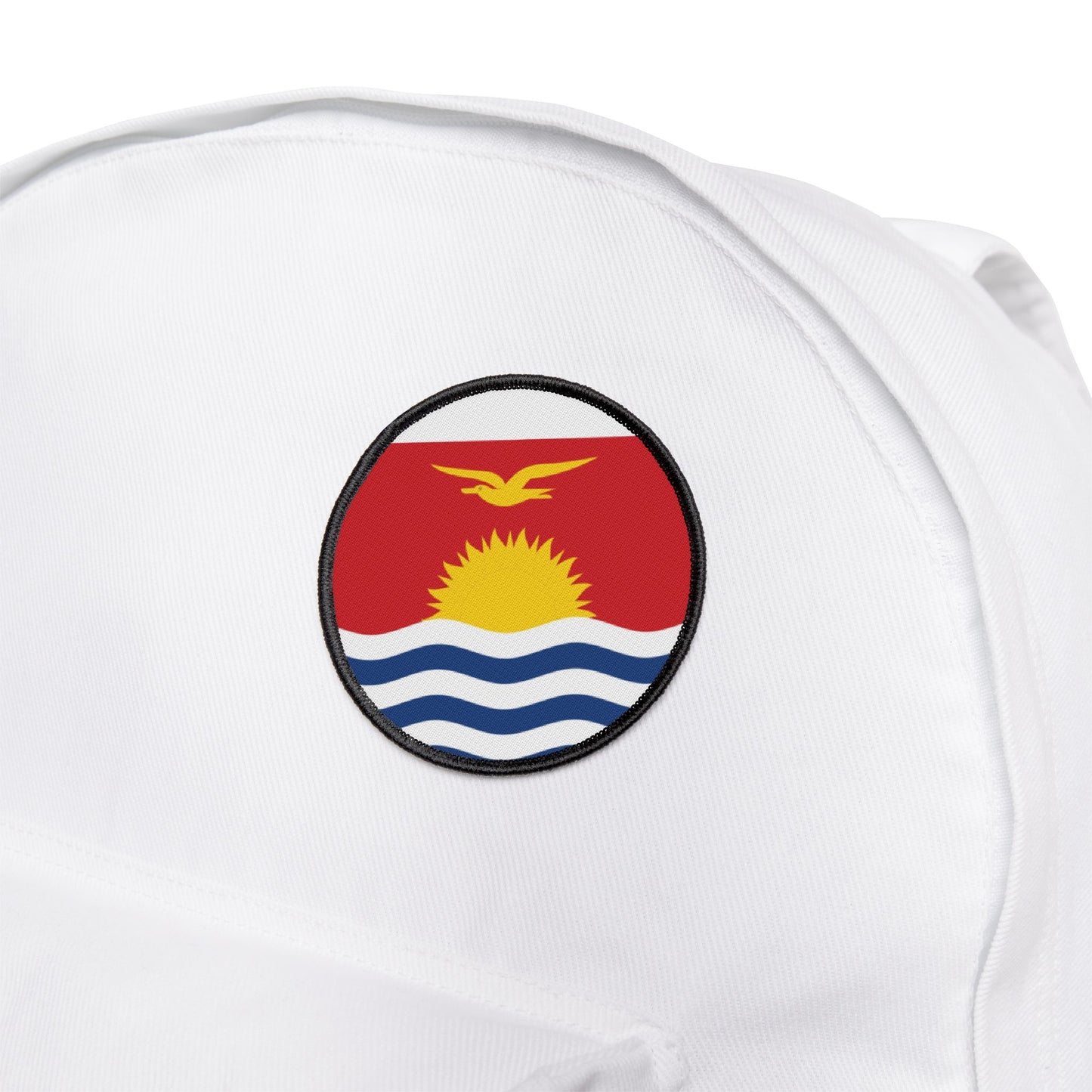 Flag Village Kiribati Flag Embroidery Iron-On Patches